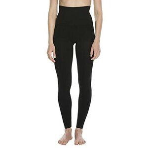 Spanx Assets Red Hot Label Shaping High Rise Leggings Black Women's Size Small